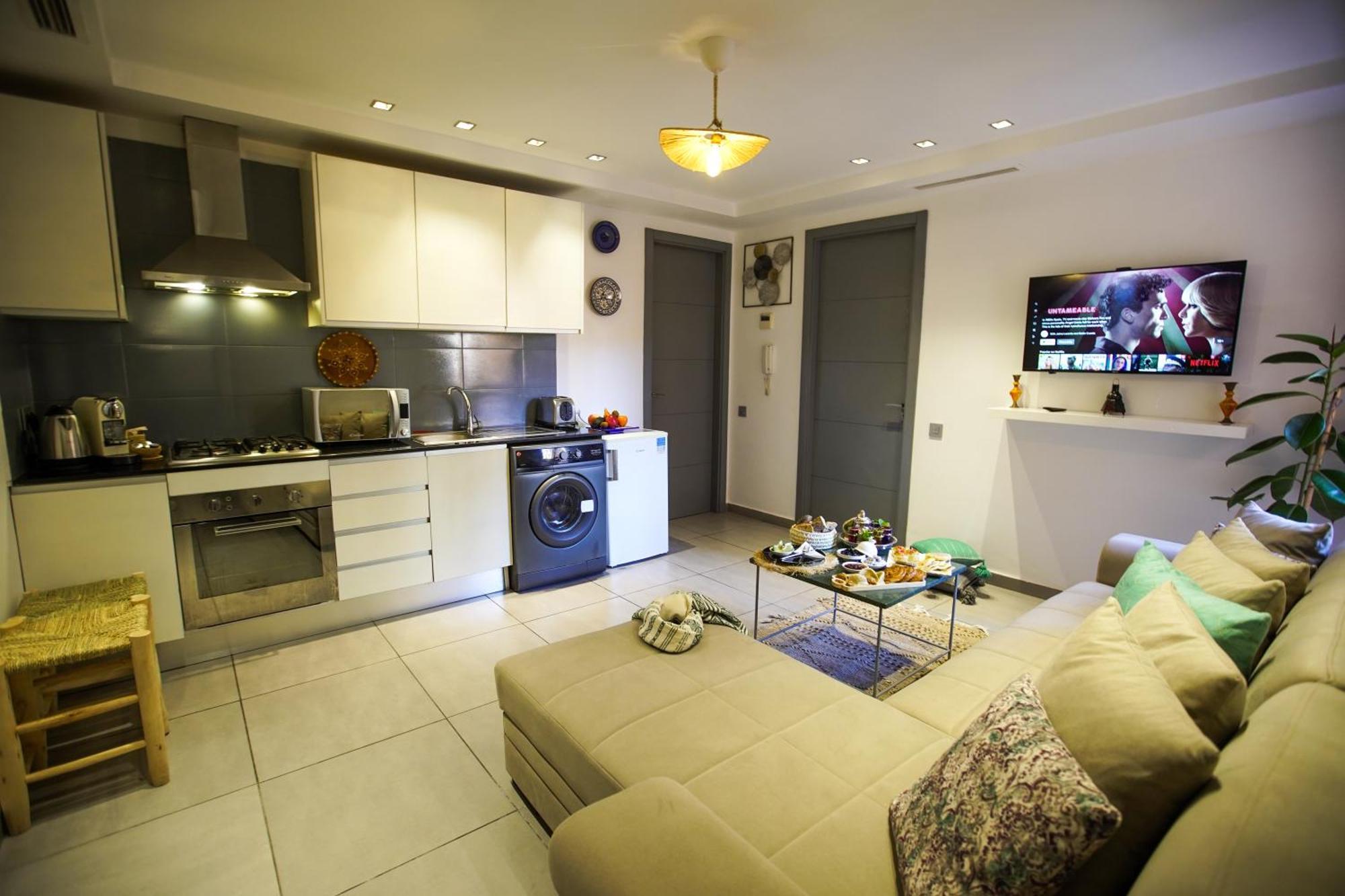 מרקש Lovely 2-Bedroom With Ac-Netflix-Nespreso מראה חיצוני תמונה